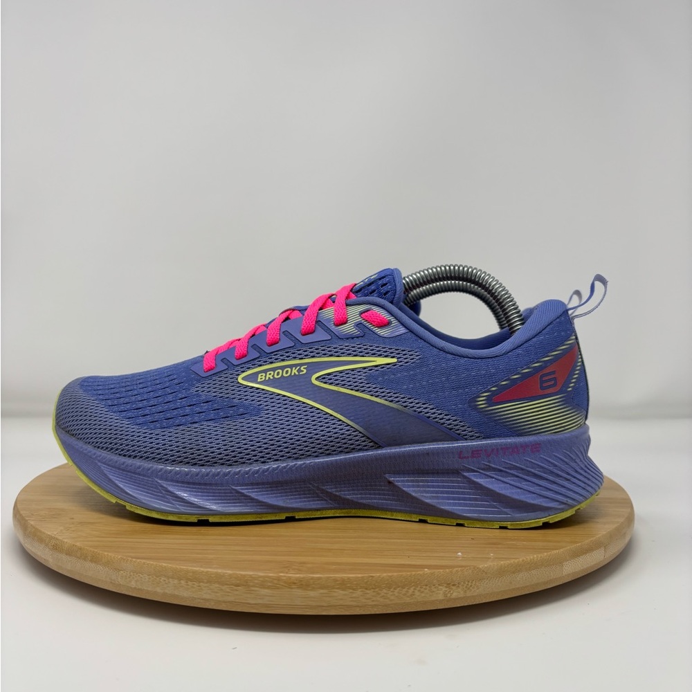 Brooks Levitate 6 Purple/Pink Running Shoes - Women's Size 9.5 1203831B557